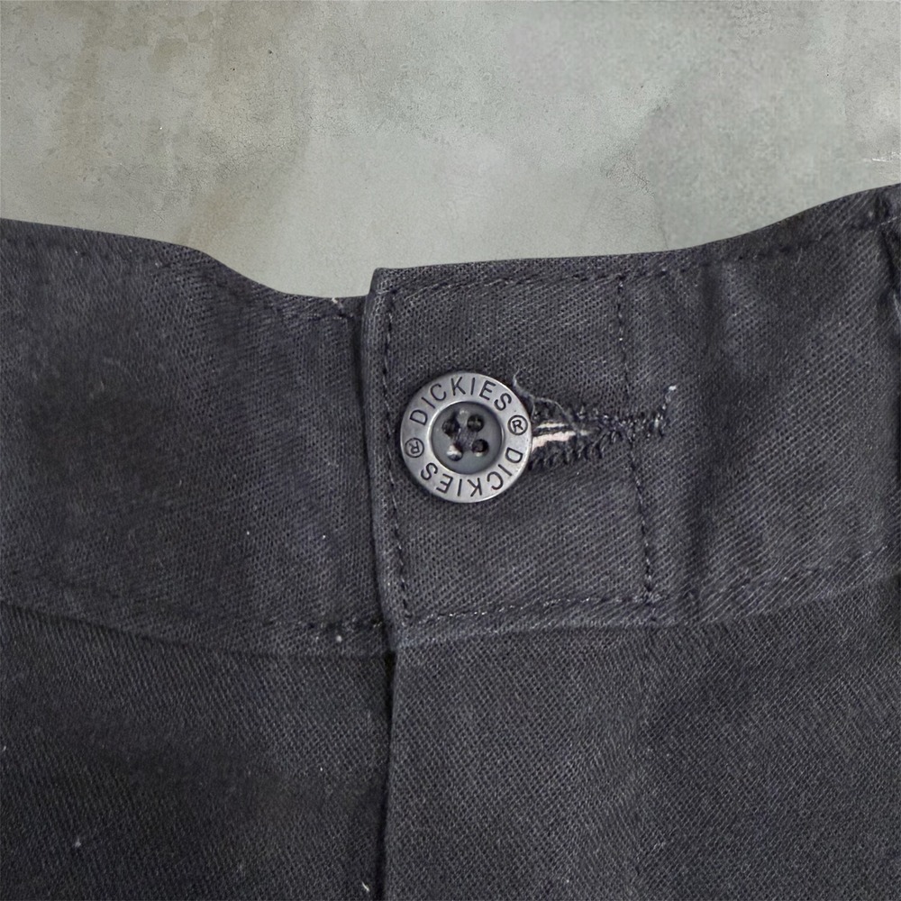 Dickies Flex Relaxed Fit Cargo Shorts Mens 32 Black WR557BK Workwear Vtg Style - Picture 7 of 9